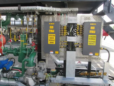 PetroTek özel tasarım skid ve pano imalatı 17