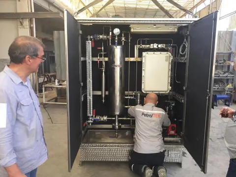 PetroTek özel tasarım skid ve pano imalatı 33