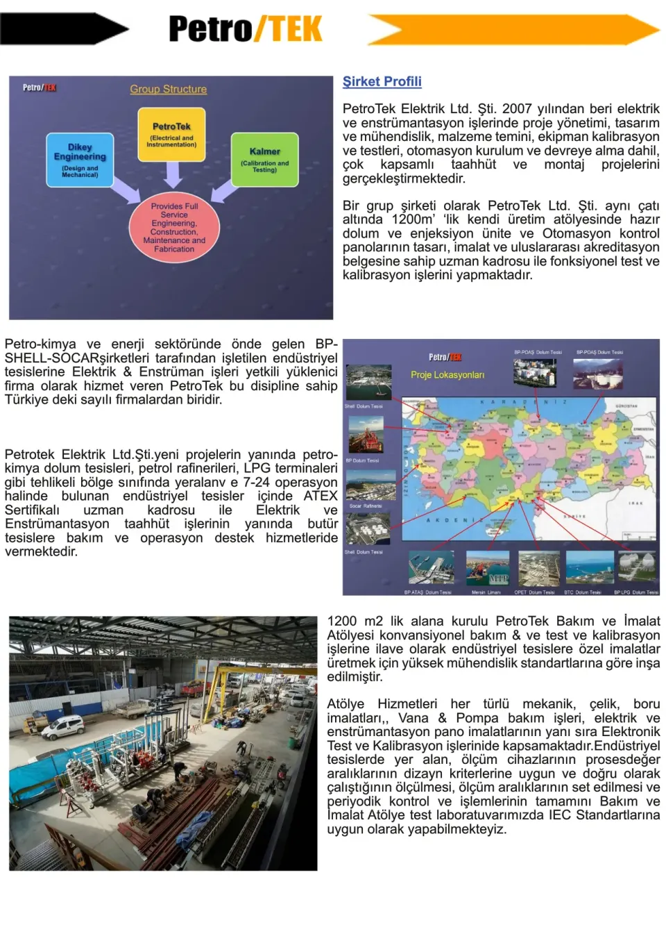 PetroTek Kurumsal Katalog — sayfa 2