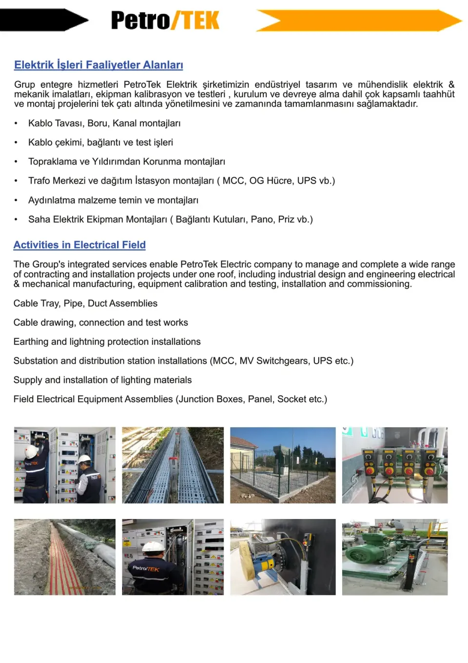 PetroTek Kurumsal Katalog — sayfa 10