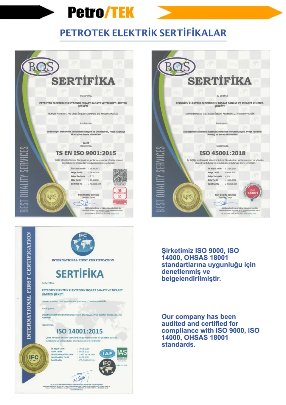 PetroTek Kurumsal Katalog — sayfa 18